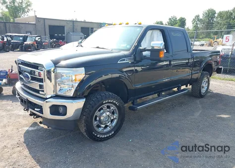 2016 Ford F-250 Lariat from USA, damaged, VIN 1FT7W2B65GEB10257